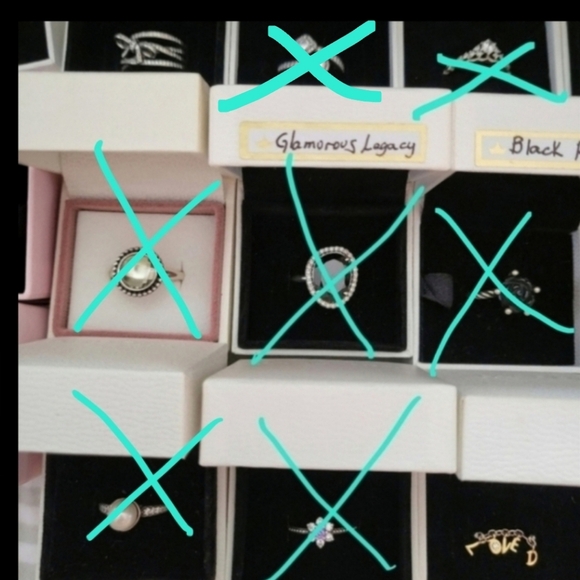 Pandora Retired Rings Collection for sale ✨️Sizes from 48-58 Very few left! - Picture 6 of 12